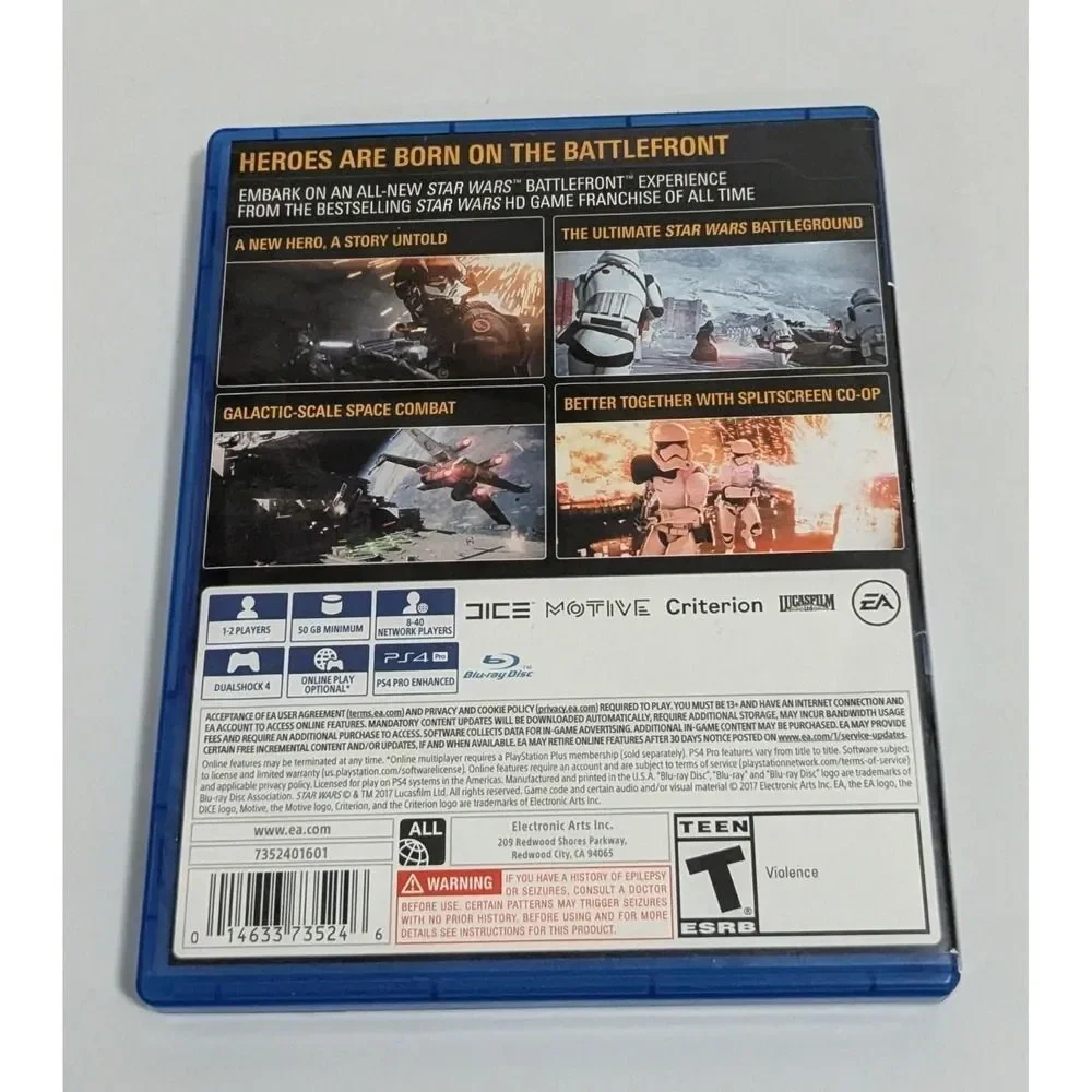 Star Wars Battlefront II - Sony PlayStation 4